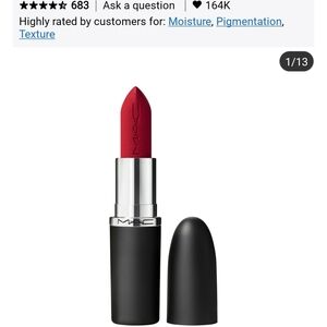 MAC Cosmetics Macximal Matte BNWOB